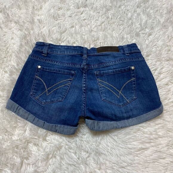 William Rast Jeans Shorts 2" Inseam Blue Denim Short Womens Size 27 - Picture 6 of 12